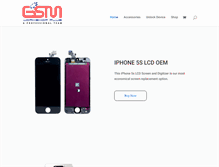 Tablet Screenshot of gsmworkshop.com